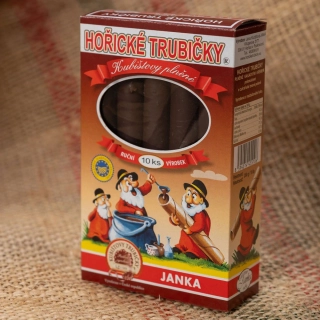 Hořické trubičky kakao polomáčené 10ks 200g