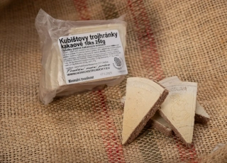 Kubištovy trojhránky kakaové 10ks 250g