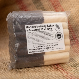 Hořické trubičky kokos polomáčené 20ks 380g