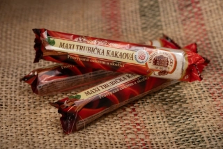 MAXI trubička kakaová prosypaná cukrem a skořicí 1ks