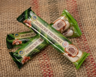 Hořické trubičky plněné lískooříškové 2ks 40g